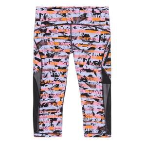 Lululemon Sun Runner Crop *17"Inversion Multi / Black 10